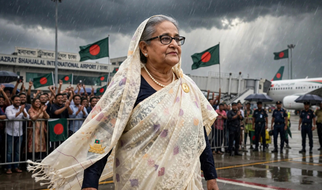 কারাগার না প্রটোকল, কোন পথে ফিরছেন শেখ হাসিনা !