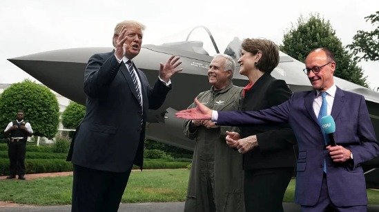 "To Tackle Global Security Challenges, Germany Plans to Buy 50 F-35 Fighter Jets from the U.S." – German Chancellor Merz