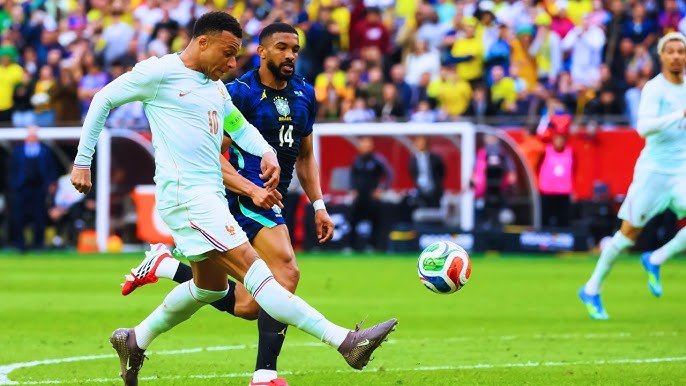 Brazil Lose to France in Friendly Despite Mbappé’s Brilliance