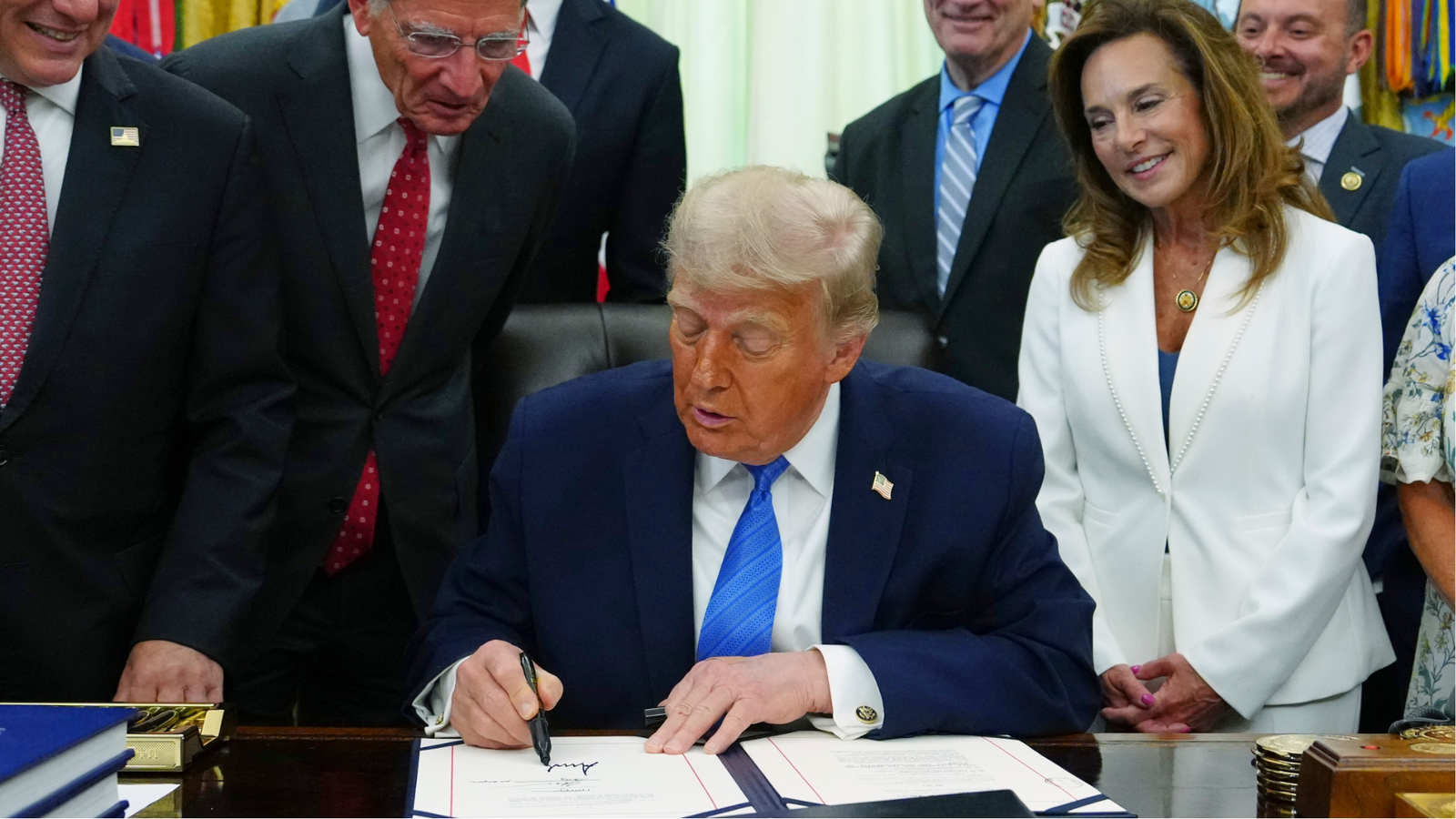 Trump Signs Bill Providing Nearly $70 Billion for Immigration Enforcement Through End of His Term