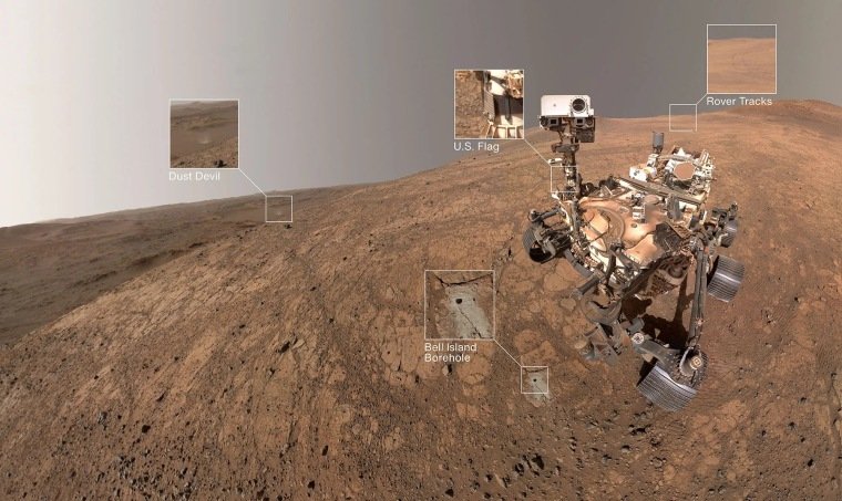 NASA Rover Detects Potential Signs of Ancient Microbial Life on Mars