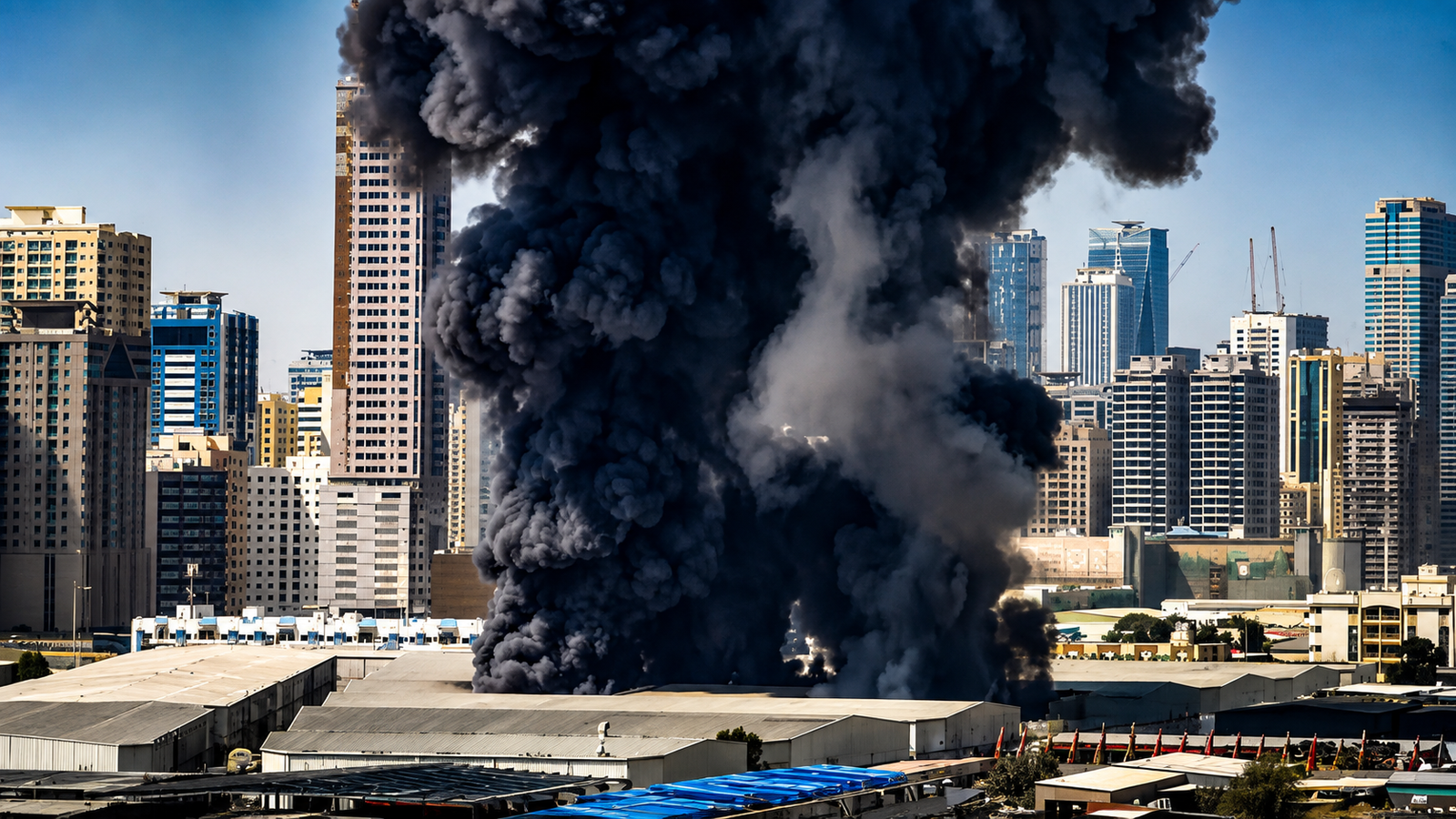 Seven Explosions in 20 Minutes in Dubai