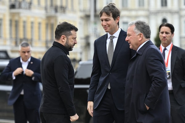 Trump Envoys Arrive In Kyiv After Putin Talks In Renewed Ukraine Peace Bid
